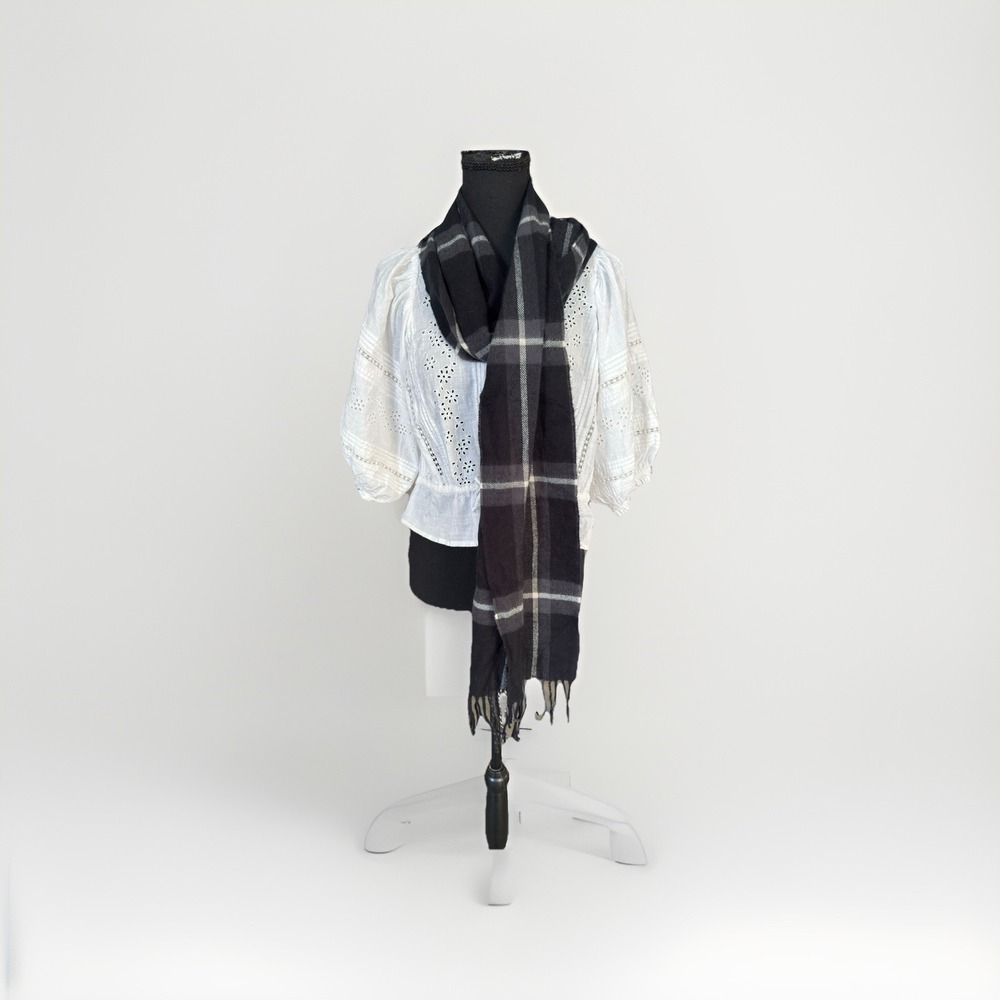 Softer ‎ Than Cashmere 100% Acrylic Womens /Men Winter Wrap Scarf Made In Korea